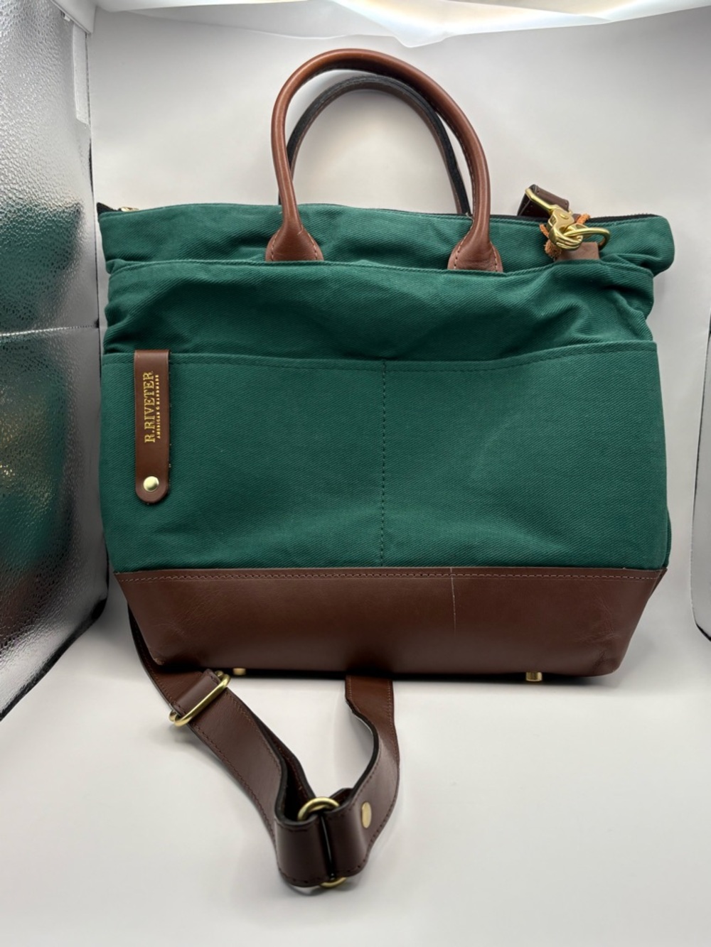 R. Riveter Otto Signature Tote Bag - Picture 3 of 13